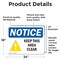 Signmission Safety Culture Sign, 24 in Width, Vinyl Decal, Rectangle OS-2PACK-NS-D-1824-L-15871 - alternate 3